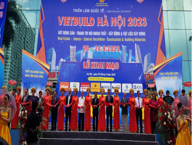 Khai mạc Triển lãm Quốc tế VIETBUILD Hà Nội 2023 – Lần 2